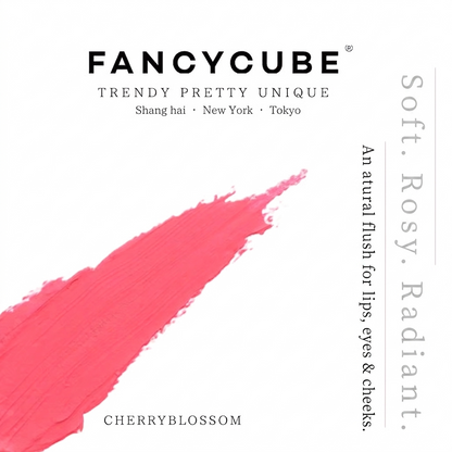FancyCube Makeup Balm Cherry Blossom texture swatch