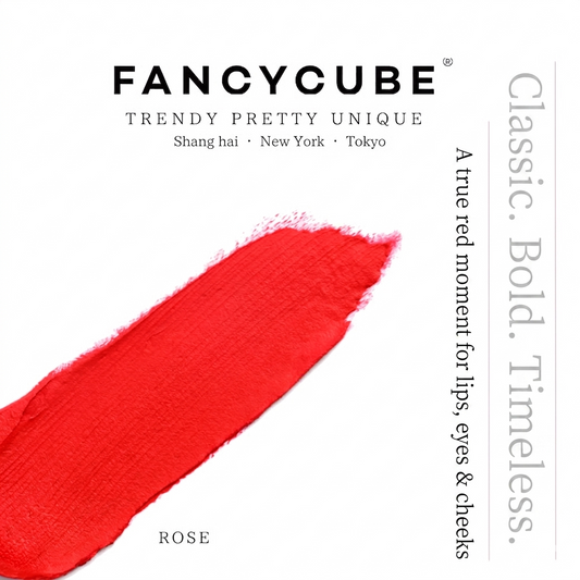 FancyCube Makeup Balm Rose texture swatch